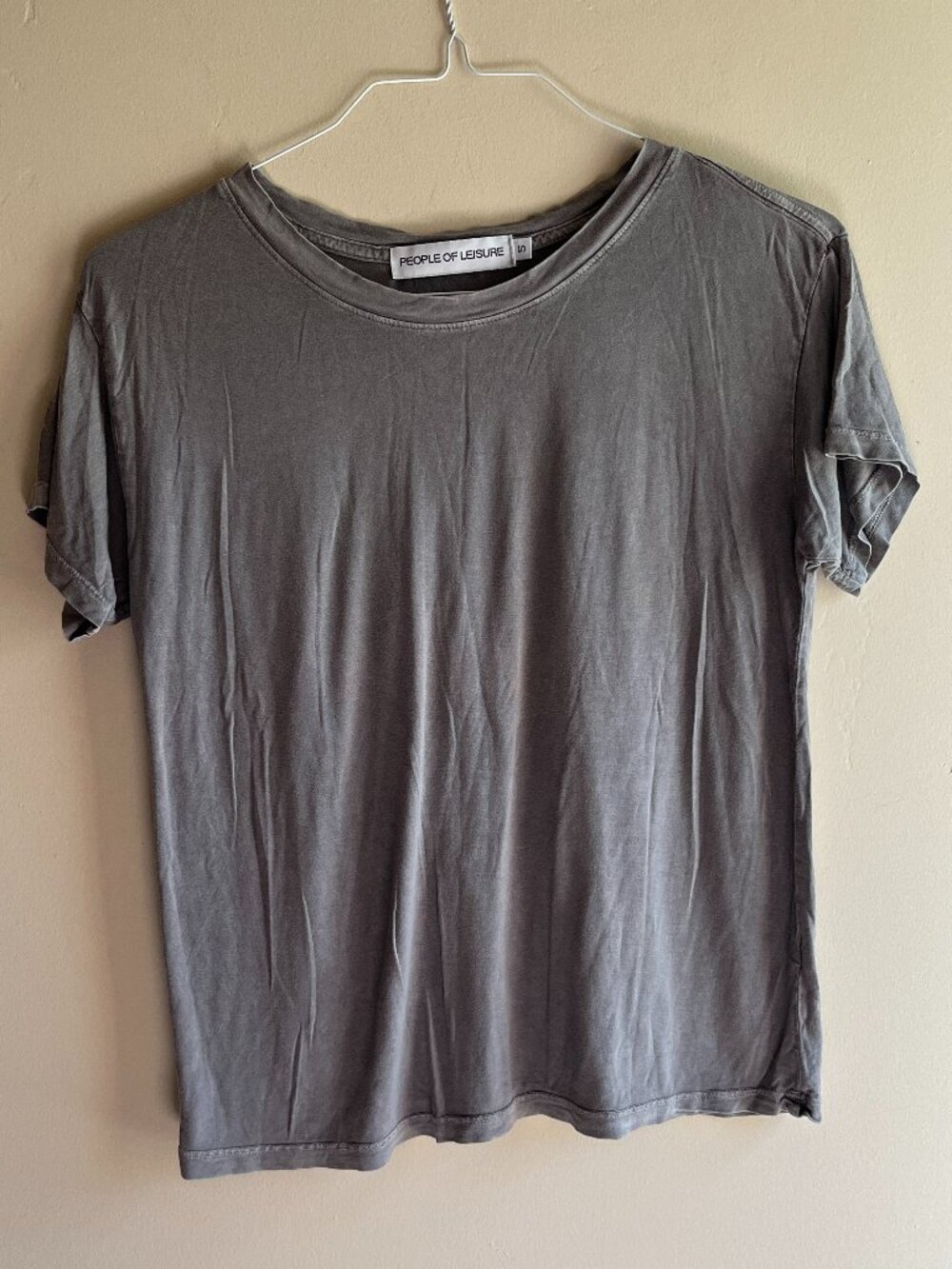 People of Leisure gray tee grunge emo skater cyber grunge punk whimsigoth indie